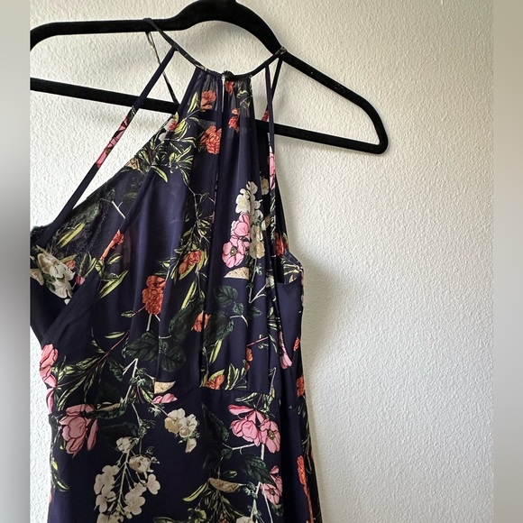 Parker NY floral chiffon formal maxi dress XS - Picture 5 of 12